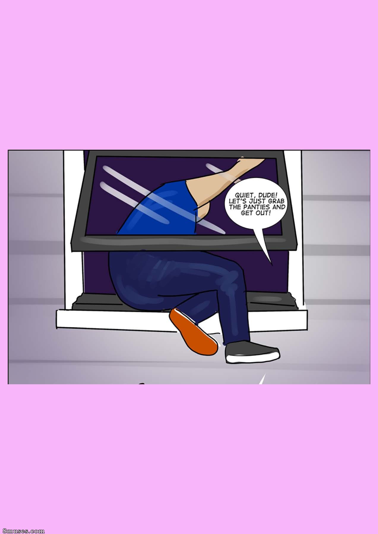 Safeword Ignored Comics - Sorority Panty Raid Gone Wrong - Page 5