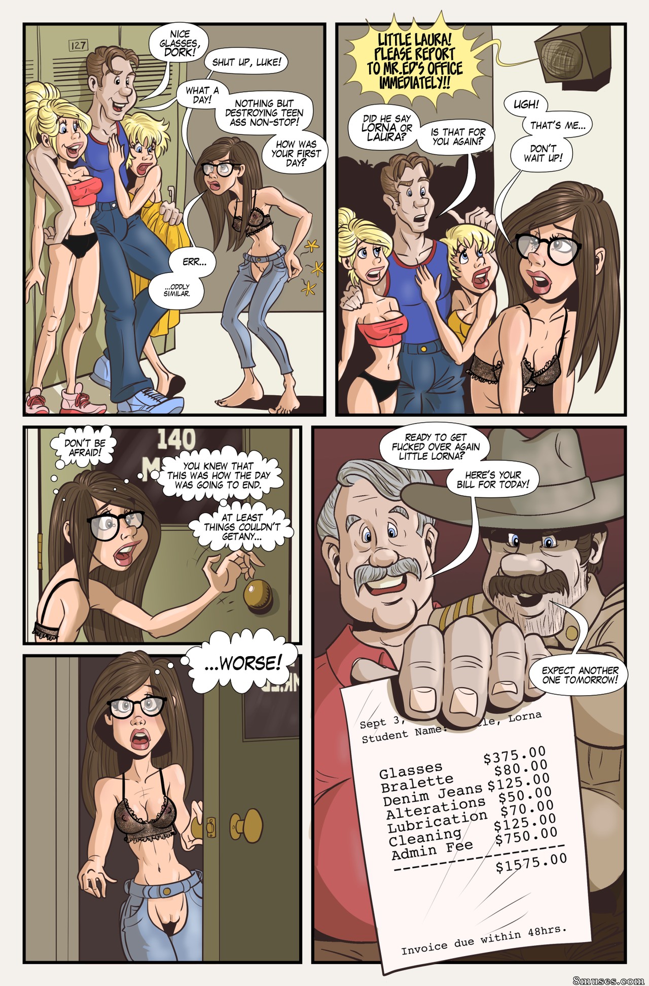 Sinope Comics - La pequeña Lorna en... Código de desvestir - Página 6