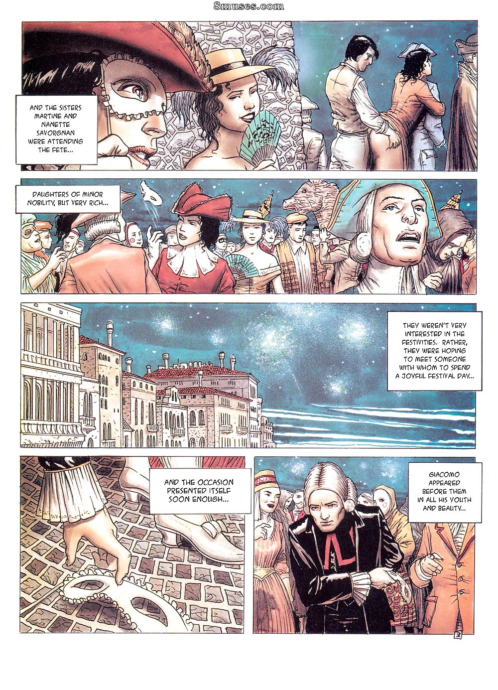 Ricardo & Tiberia - Memory of a Libertine - Casanova - Page 4