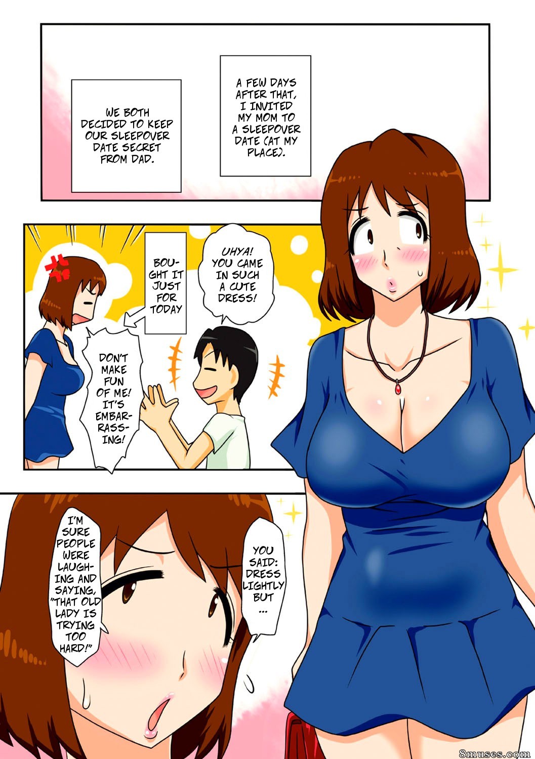 Page 22 |  Hentai-and-Manga-English/Freehand-Tamashii/English/Thats-Why-1-I-Begged-Mom-To-Fuck-Me  | 8muses - Sex Comics