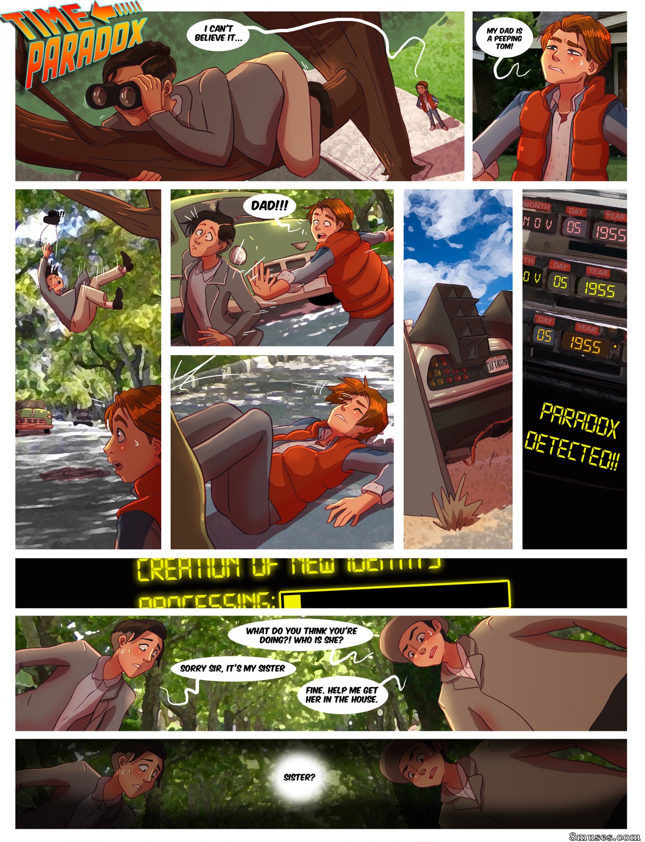 chesshire88 Comics - Time Paradox - Page 1