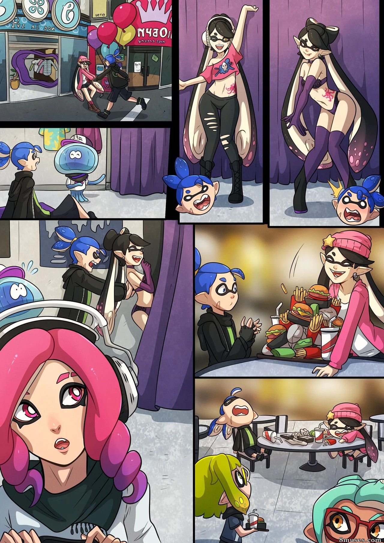 Page 8 | Kinkymation-Comics/Mission-Callie-Splatoon | 8muses - Sex Comics