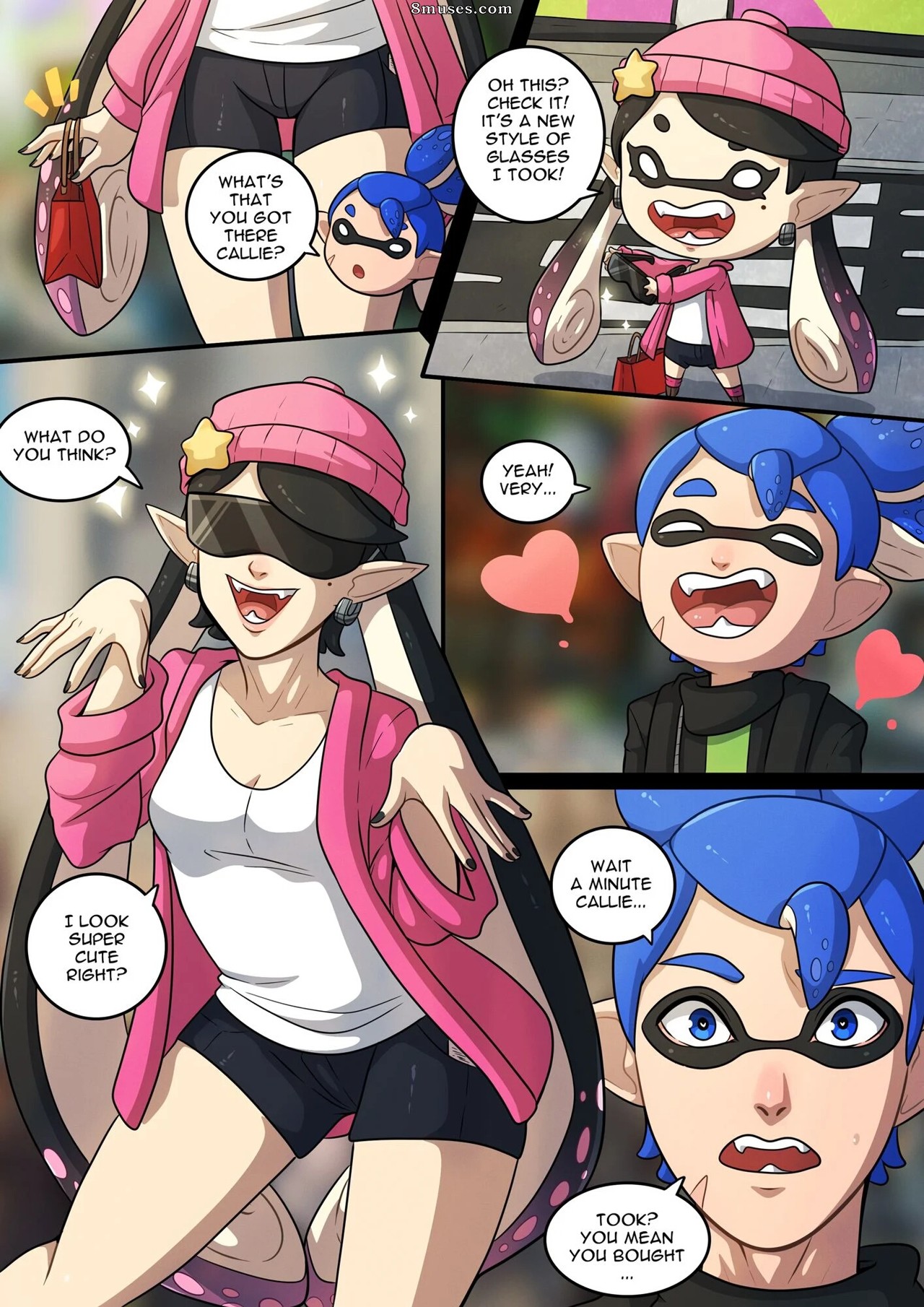 Kinkymation Comics - Mission - Callie (Splatoon) - Page 5