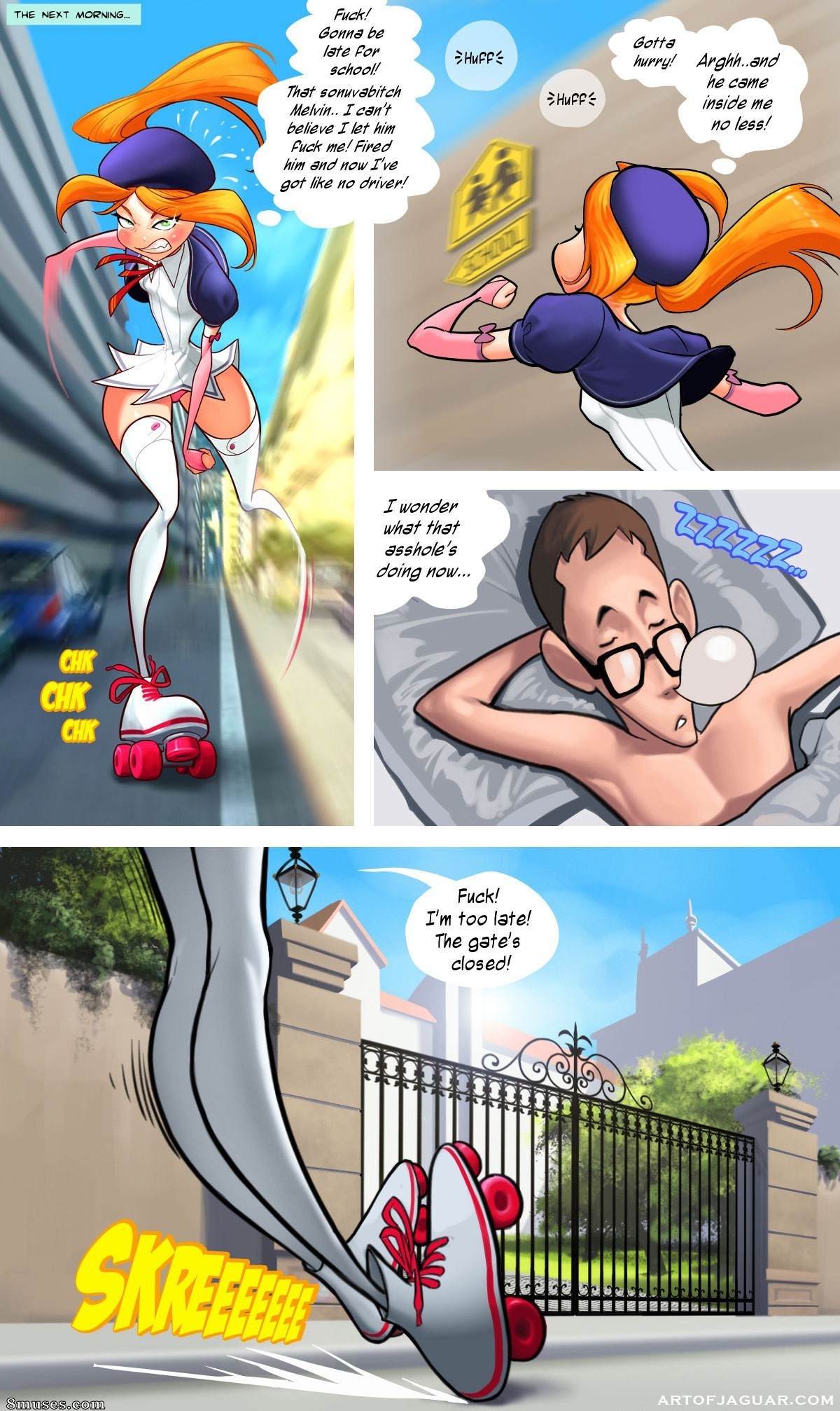 ArtOfJaguar Comics - My Dreams of Alexa - Page 14