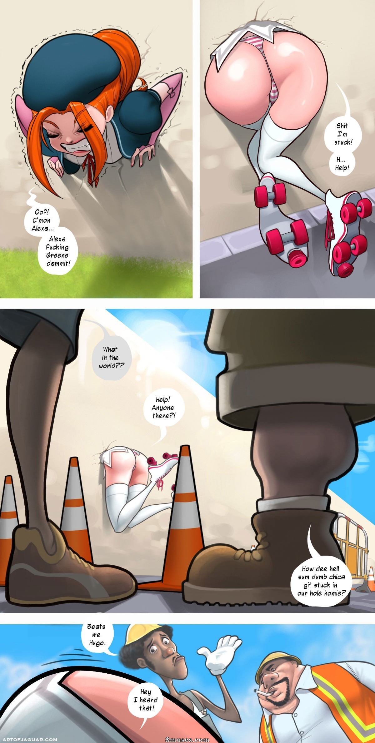 ArtOfJaguar Comics - My Dreams of Alexa - Page 17