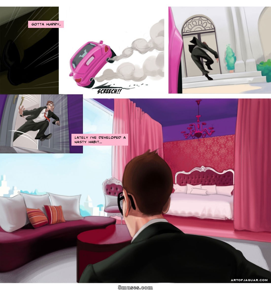 ArtOfJaguar Comics - My Dreams of Alexa - Page 4