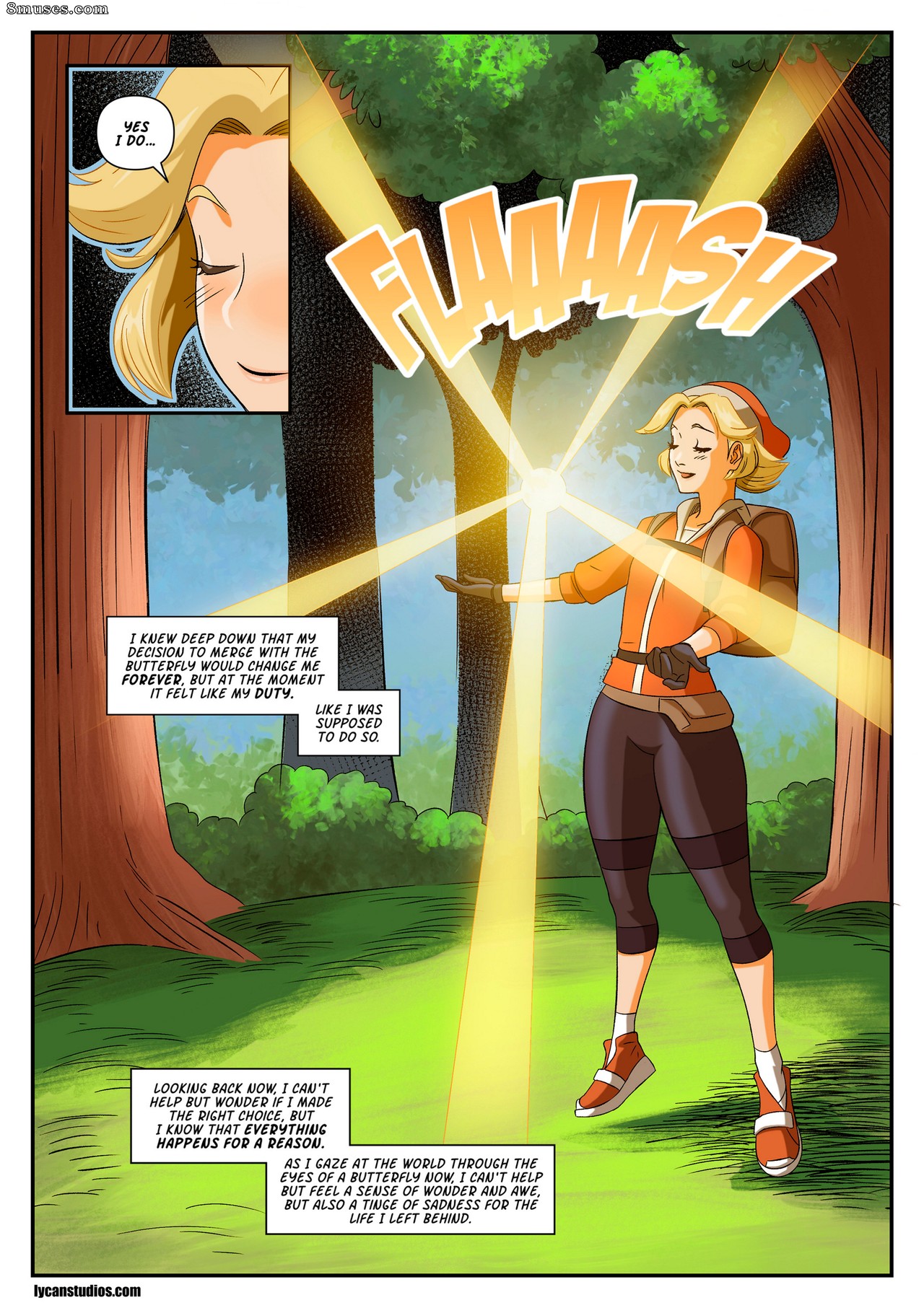 Locofuria Comics - 100 Ways to Become a Monster 44 - Monarch Maiden - Page 12