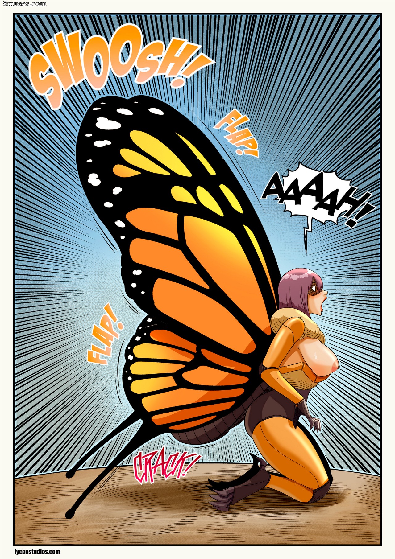 Locofuria Comics - 100 Ways to Become a Monster 44 - Monarch Maiden - Page 22