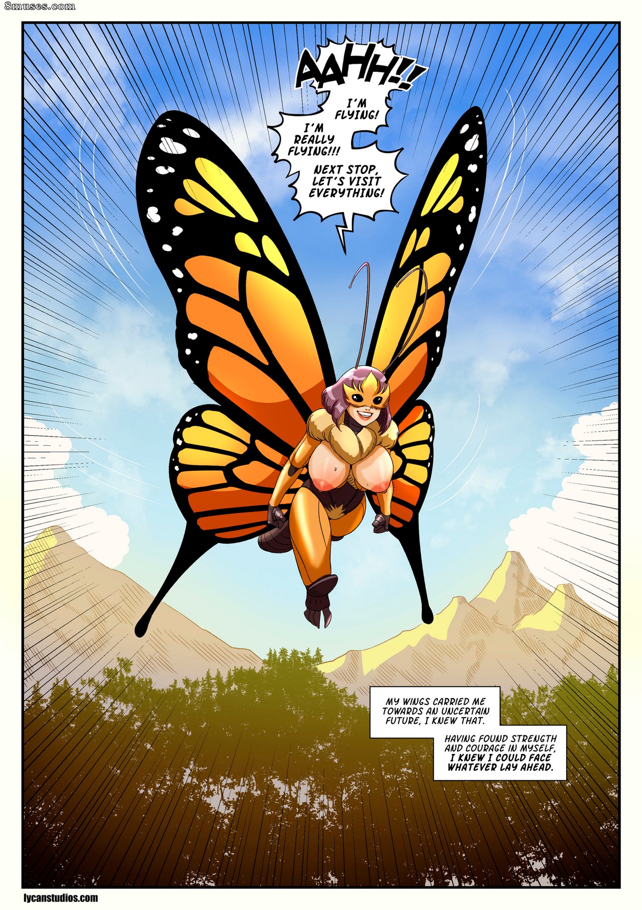Locofuria Comics - 100 Ways to Become a Monster 44 - Monarch Maiden - Page 27