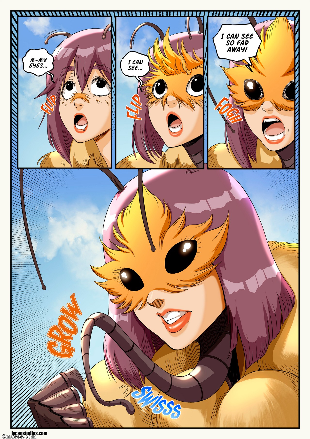 Locofuria Comics - 100 Ways to Become a Monster 44 - Monarch Maiden - Page 23