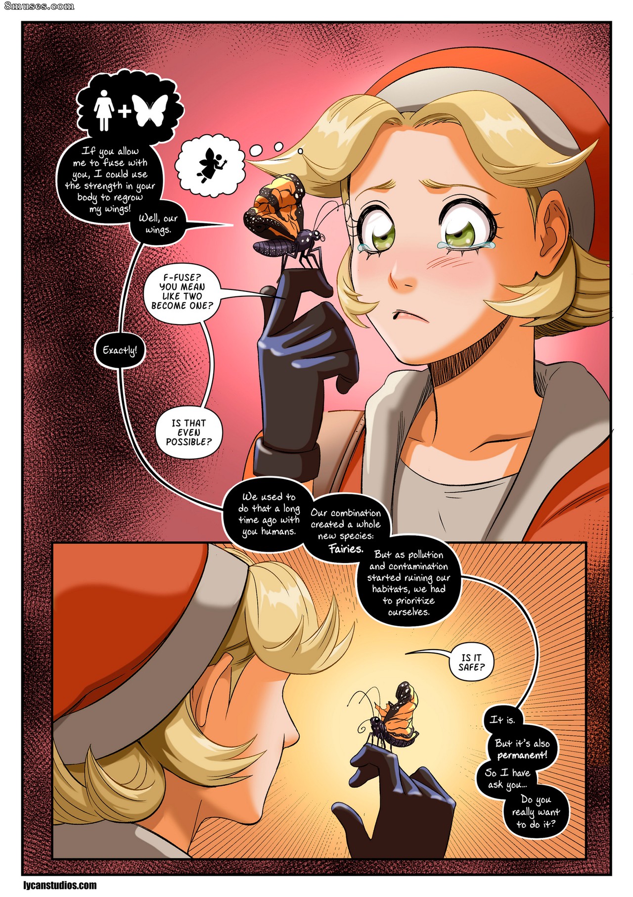 Locofuria Comics - 100 Ways to Become a Monster 44 - Monarch Maiden - Page 11