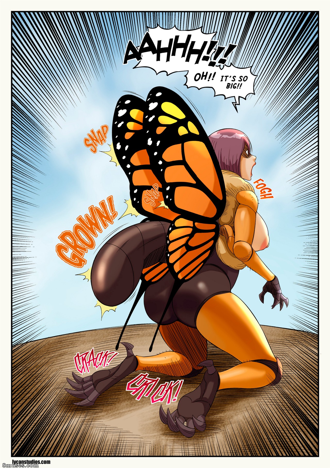Locofuria Comics - 100 Ways to Become a Monster 44 - Monarch Maiden - Page 21