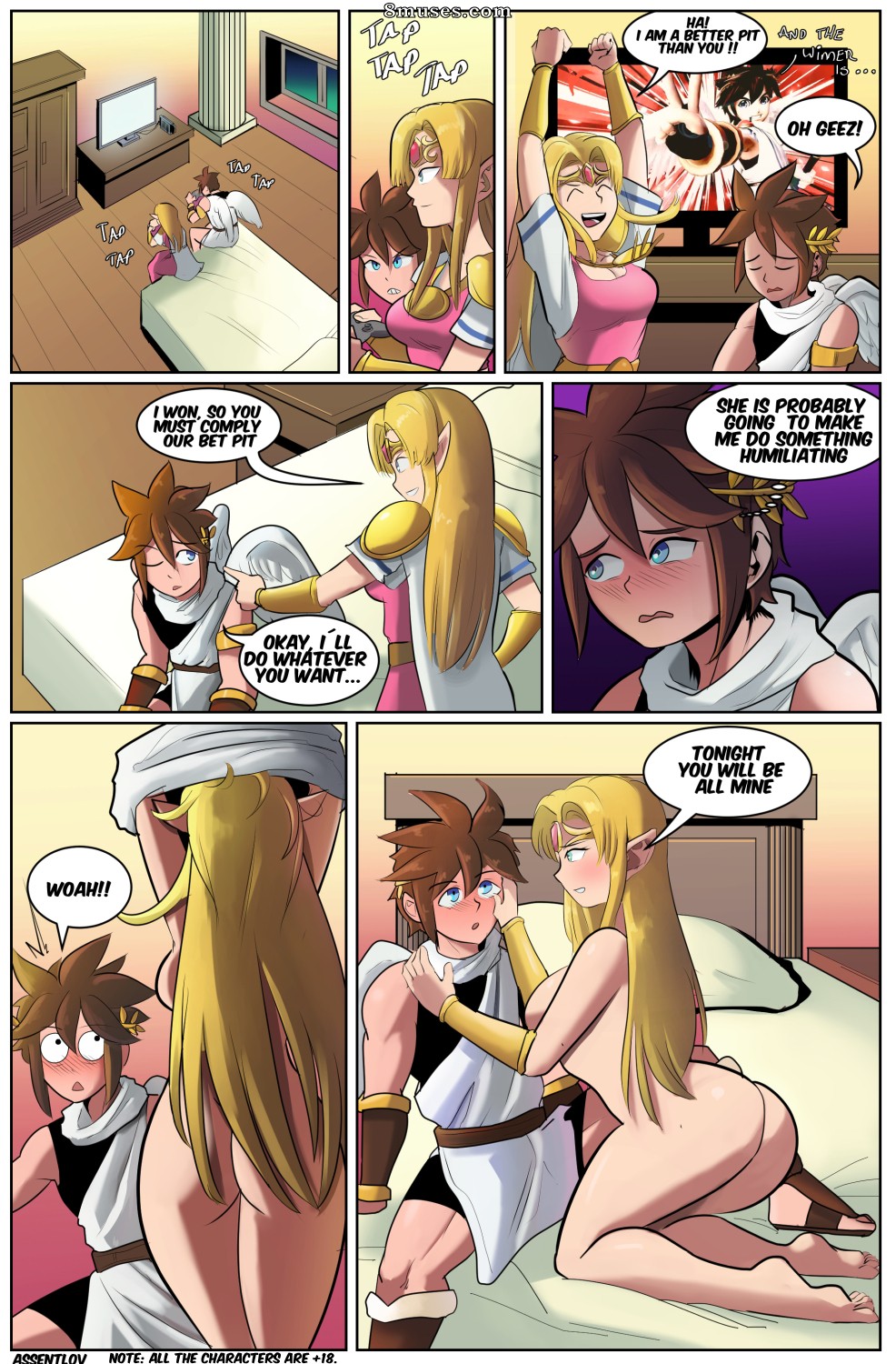 Assentlov - Zelda and Pit - Page 1