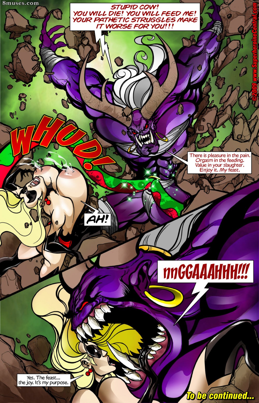 Superheroine Central Comics - Mega Girl vs Bindstra in Cowbell - Page 11