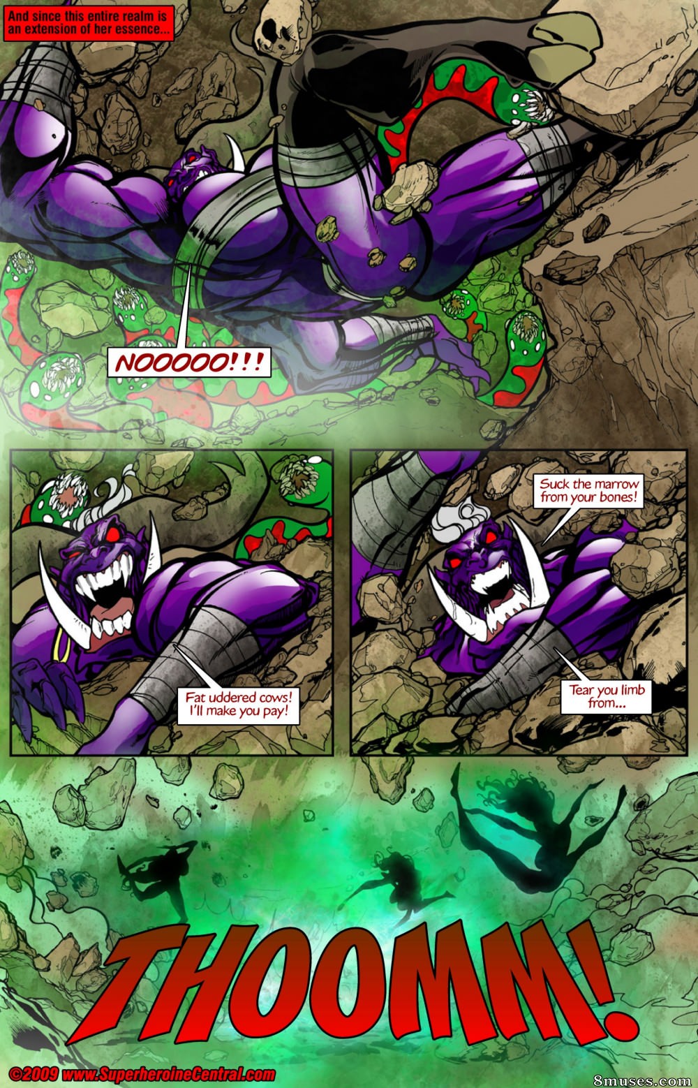 Superheroine Central Comics - Mega Girl vs Bindstra in Cowbell - Page 25
