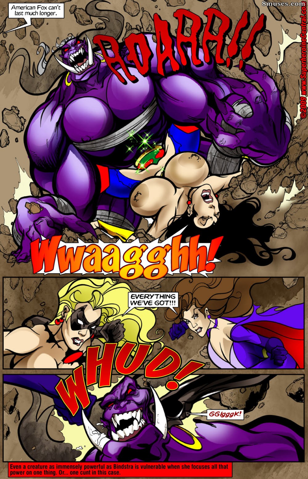 Superheroine Central Comics - Mega Girl vs Bindstra in Cowbell - Page 24
