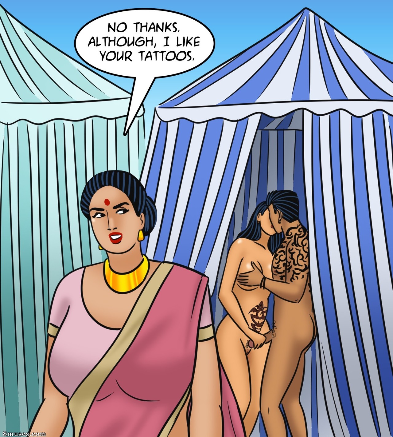 Velamma - Issue 122 - Velamma get a Tattoo - Page 22