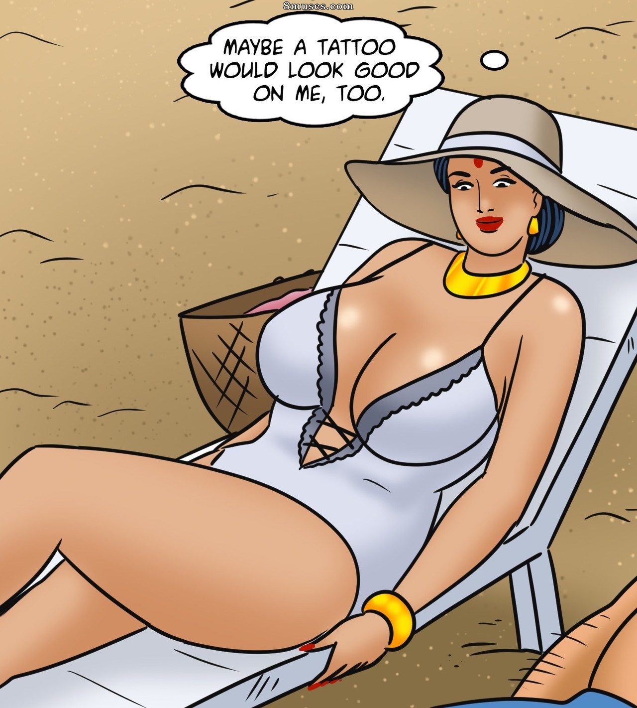 Velamma - Issue 122 - Velamma get a Tattoo - Page 28