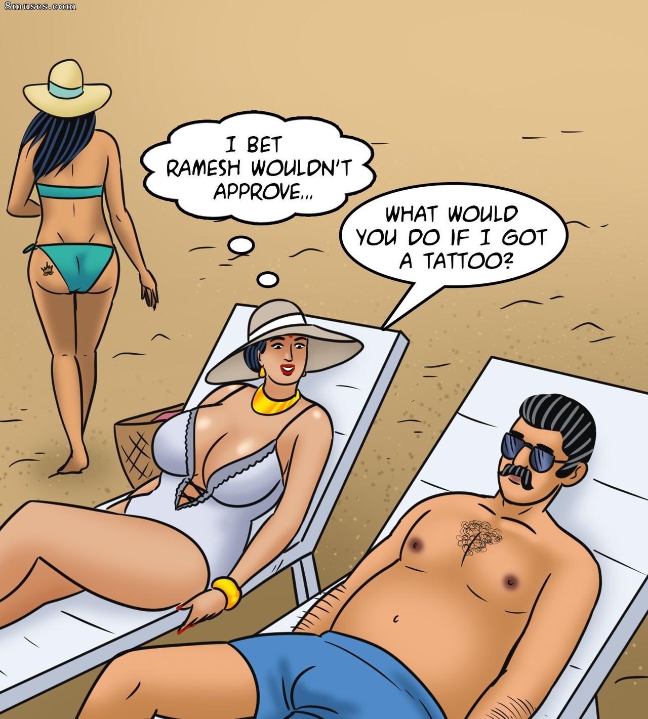 Velamma - Issue 122 - Velamma get a Tattoo - Page 29