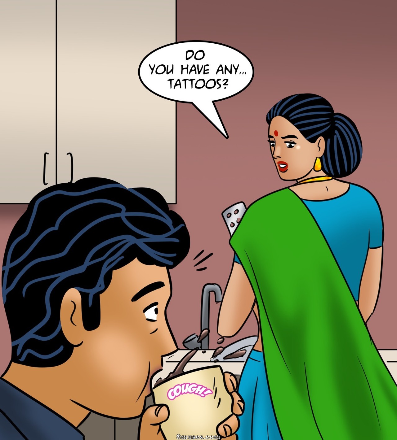 Velamma - Issue 122 - Velamma get a Tattoo - Page 39