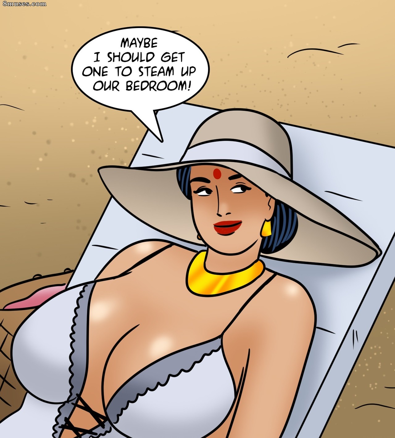 Velamma - Issue 122 - Velamma get a Tattoo - Page 35