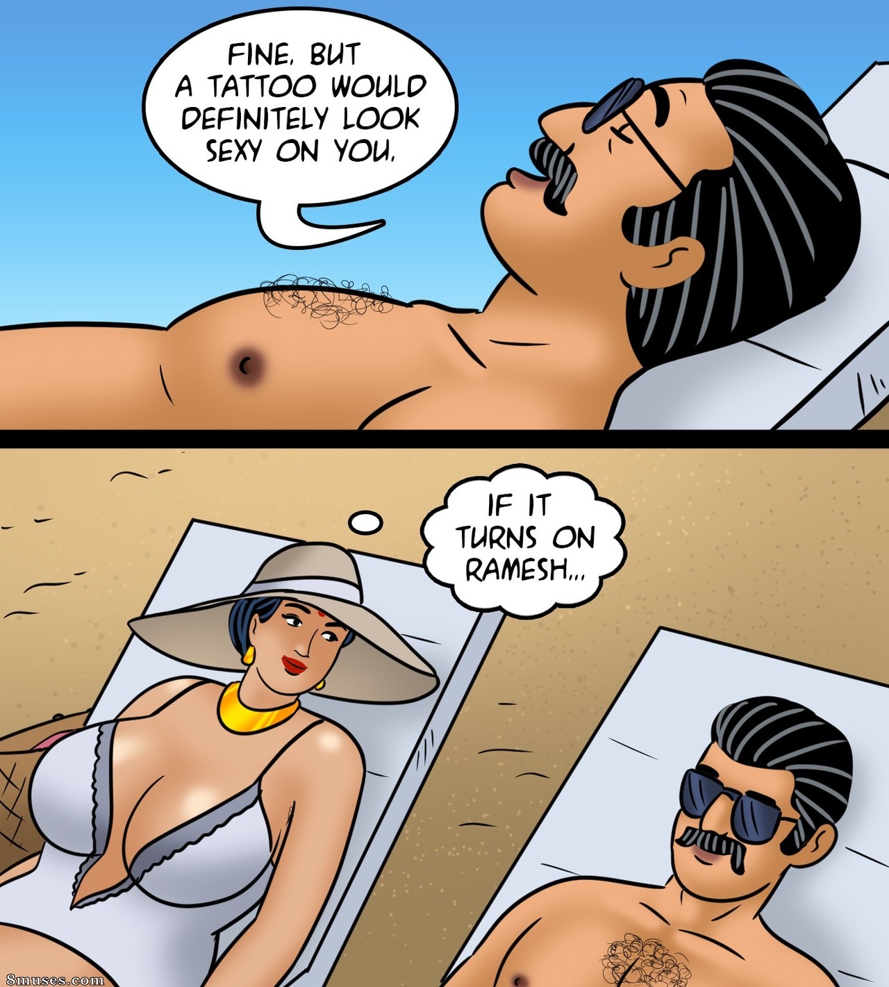 Velamma - Issue 122 - Velamma get a Tattoo - Page 34