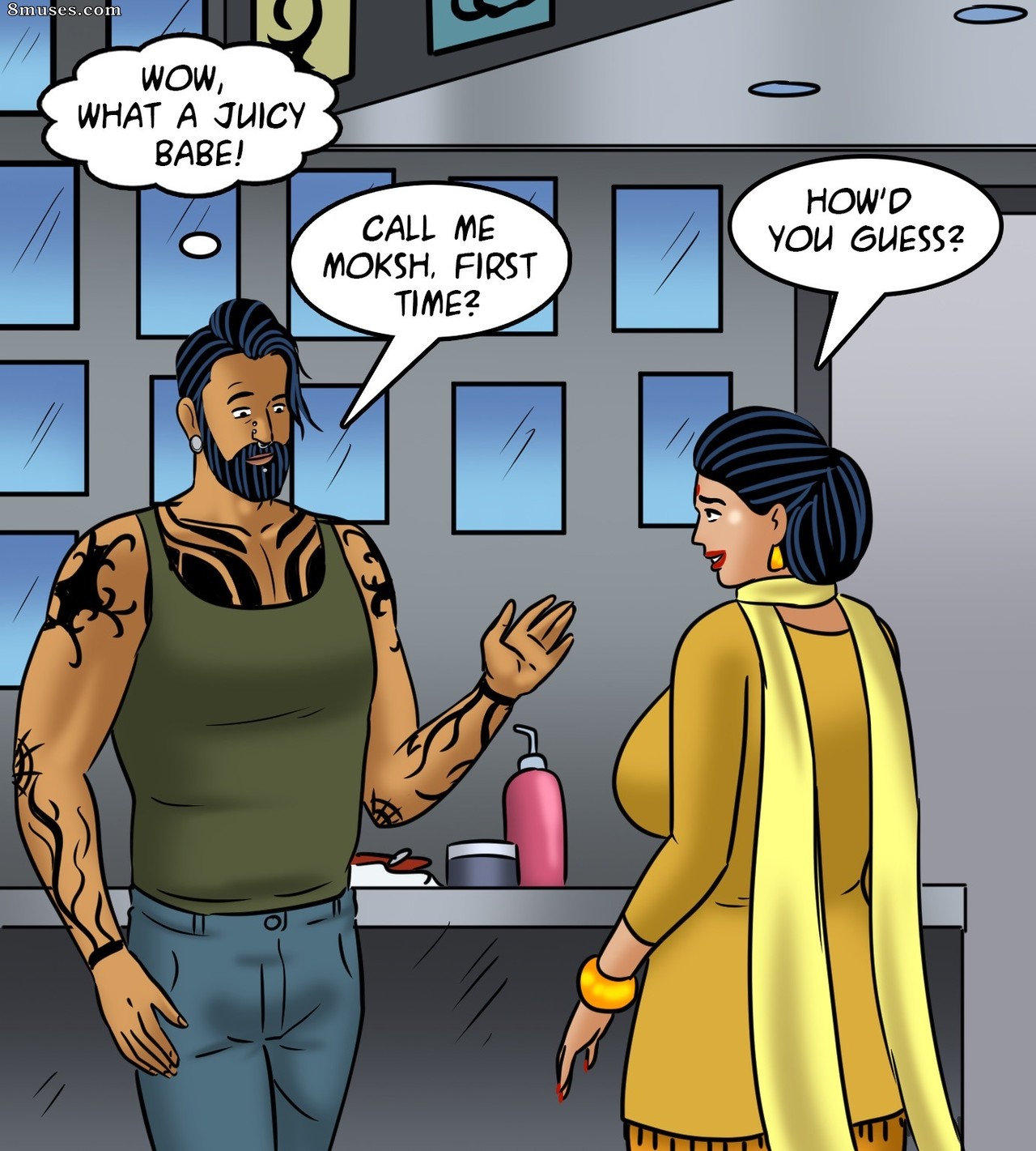 Velamma - Issue 122 - Velamma get a Tattoo - Page 46