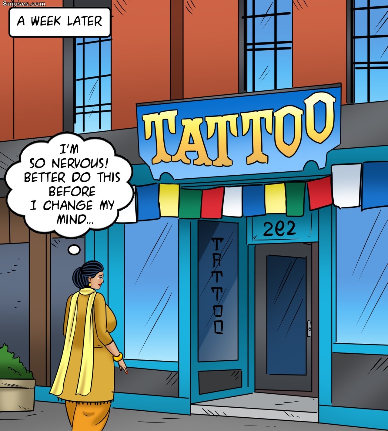 Velamma - Issue 122 - Velamma get a Tattoo - Page 44