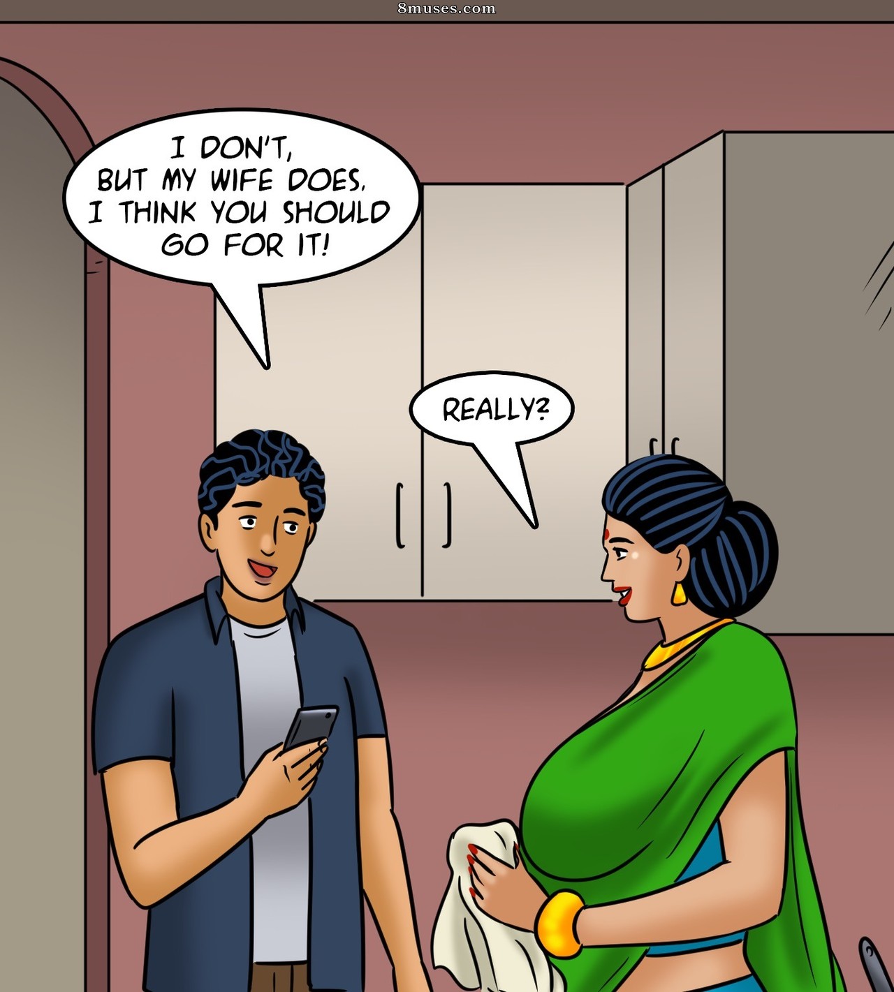 Velamma - Issue 122 - Velamma get a Tattoo - Page 42