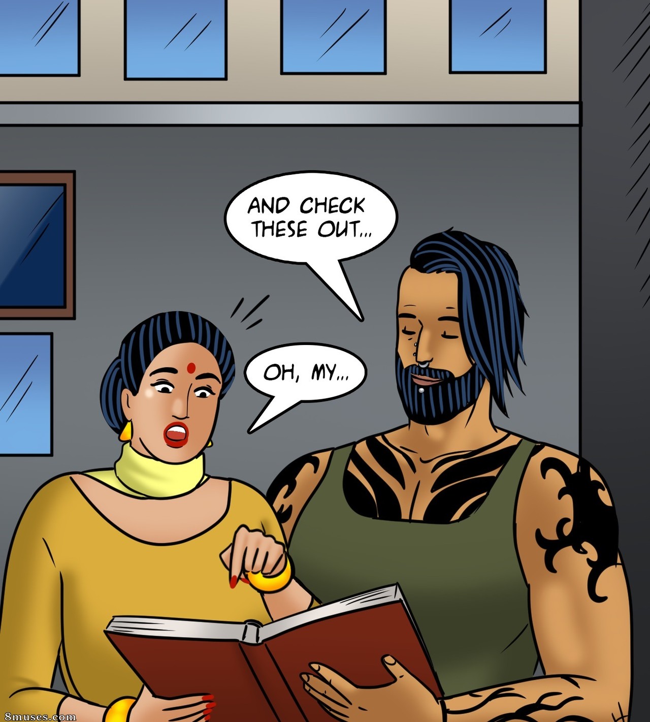 Velamma - Issue 122 - Velamma get a Tattoo - Page 53