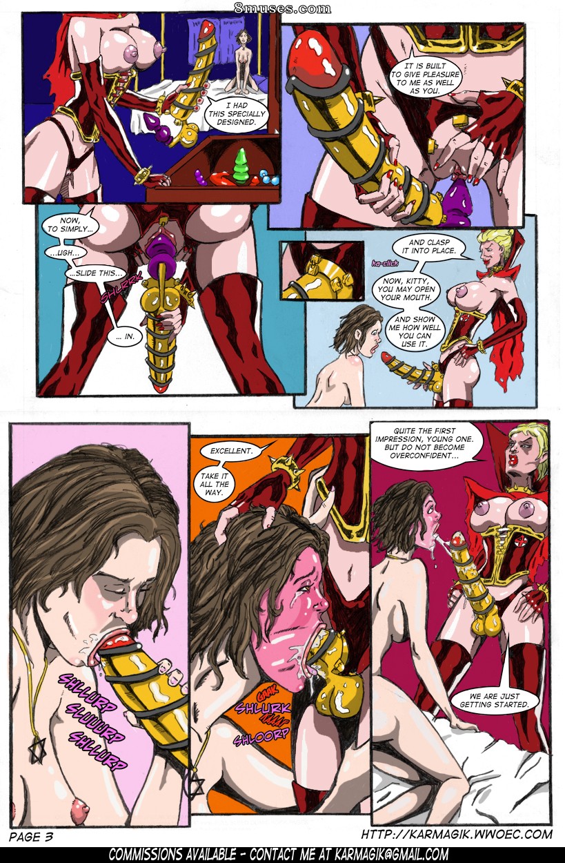 Karmagik Comics - Faixa de poder - Cores - Página 3
