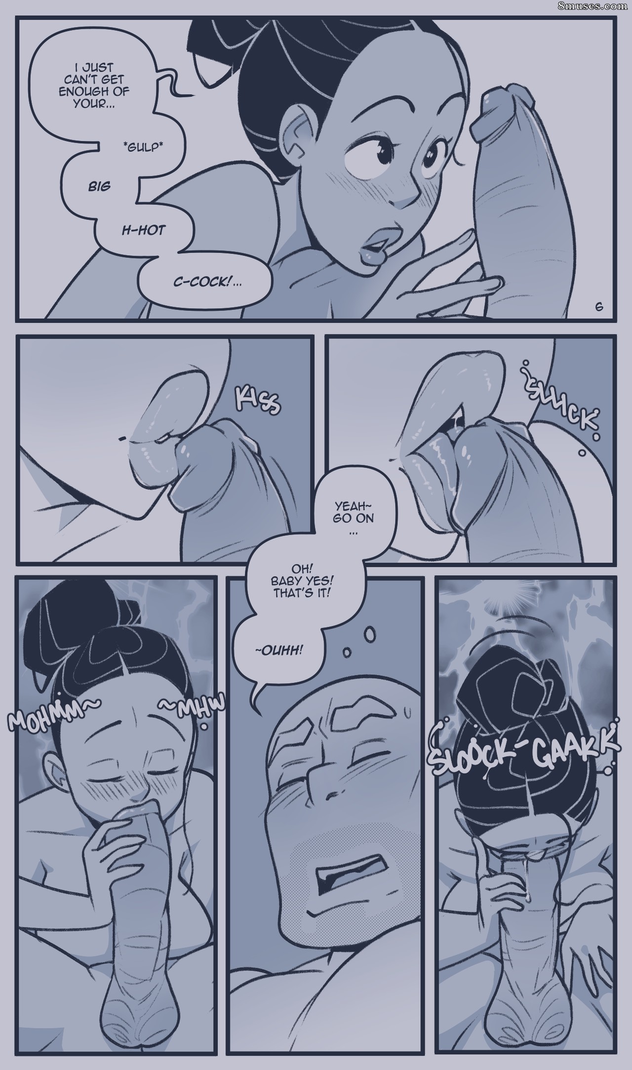 NotEnoughMilk Comics - Filha, como a mãe - Página 6