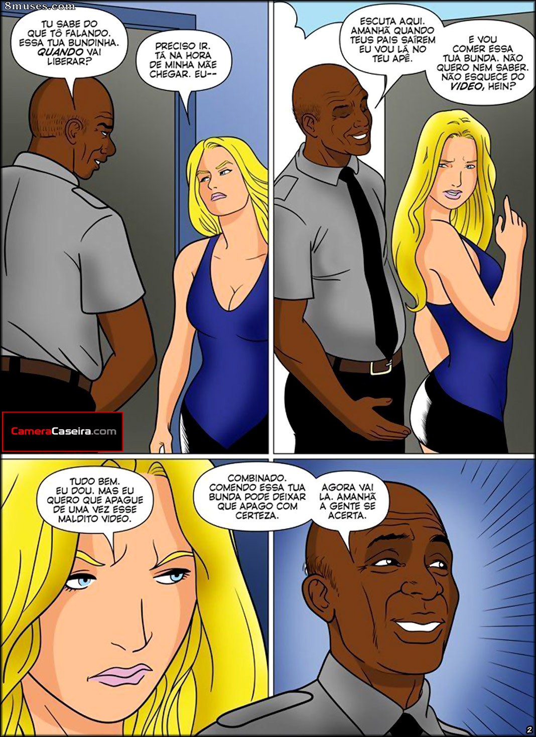 Negros Tarados e Dotados - 5 A Patricinha e o Porteiro 4 - Page 3