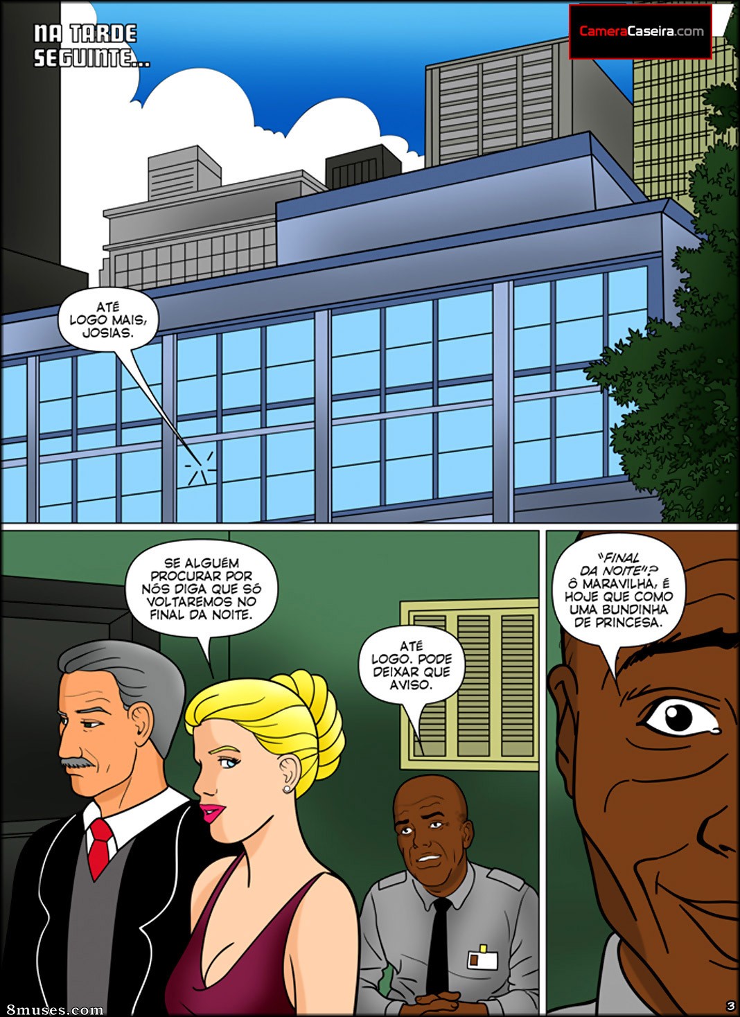Negros Tarados e Dotados - 5 A Patricinha e o Porteiro 4 - Page 4
