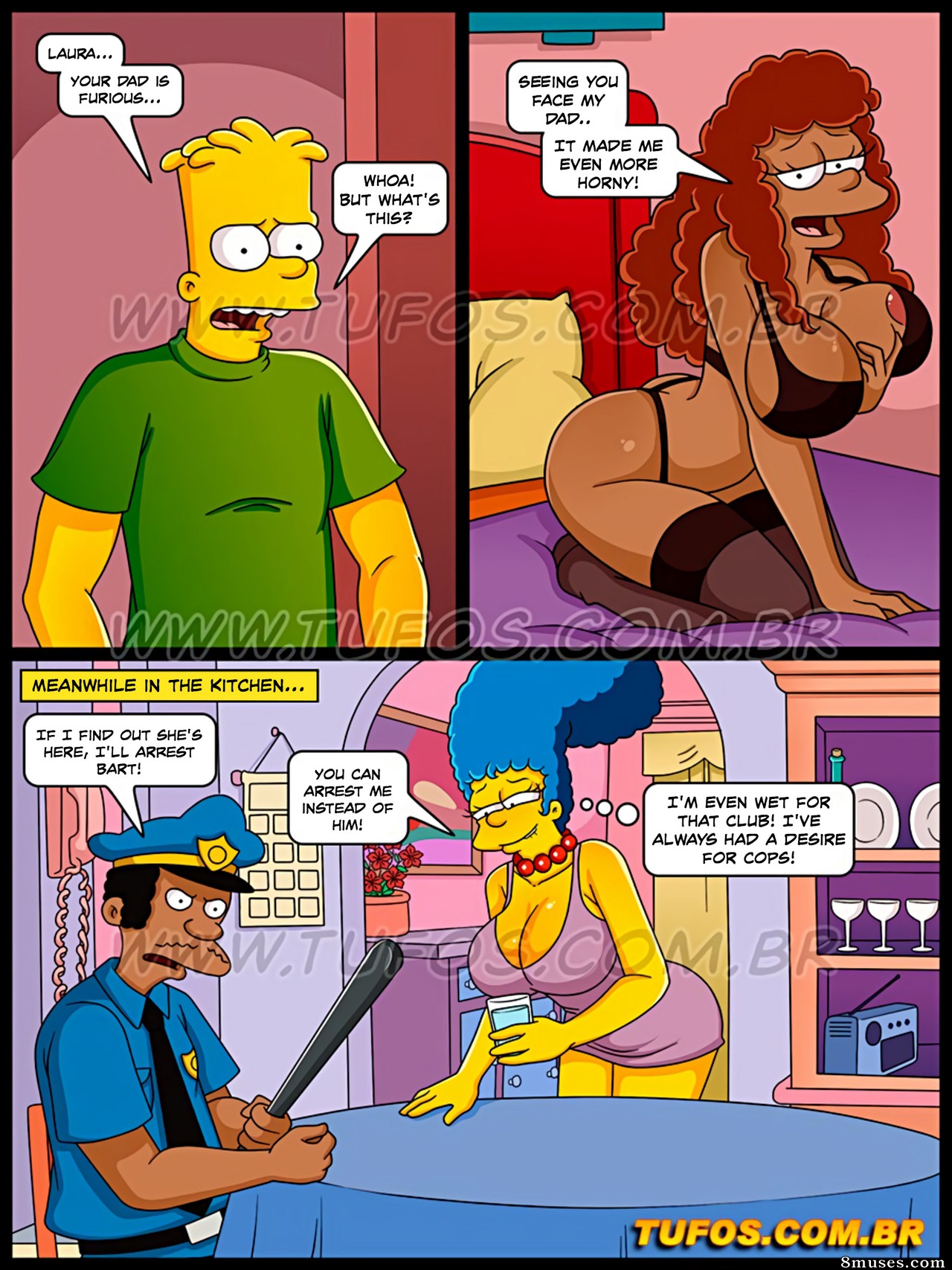 OS Simptoons - English - Issue 34 - Taking the cop's cock - Page 5