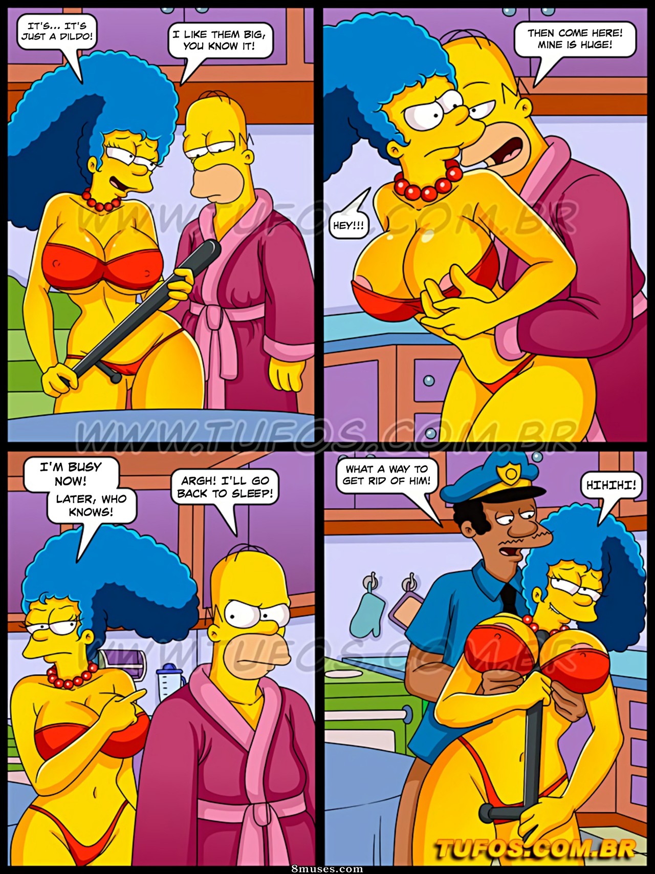 OS Simptoons - English - Issue 34 - Taking the cop's cock - Page 9