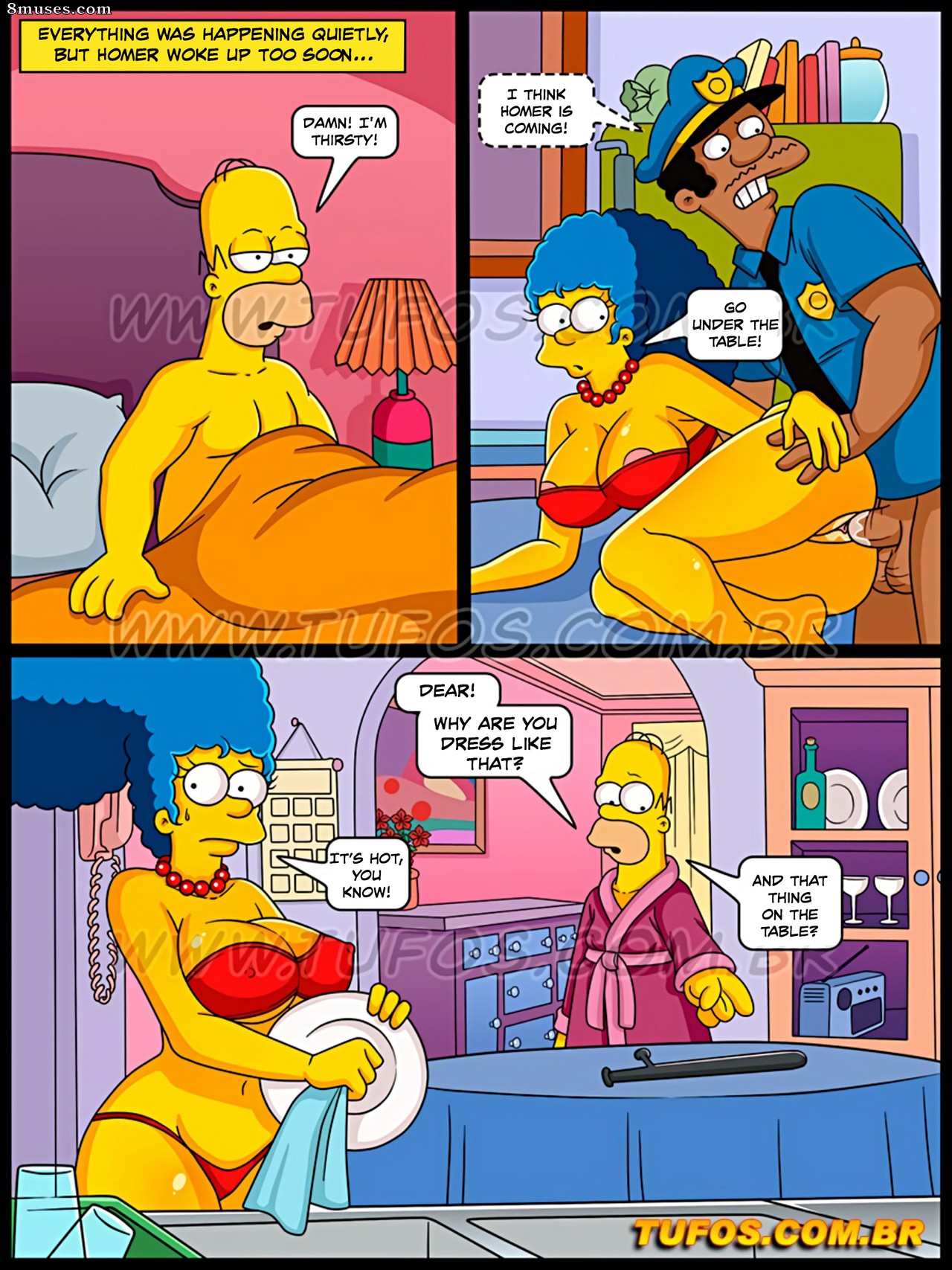 OS Simptoons - English - Issue 34 - Taking the cop's cock - Page 8