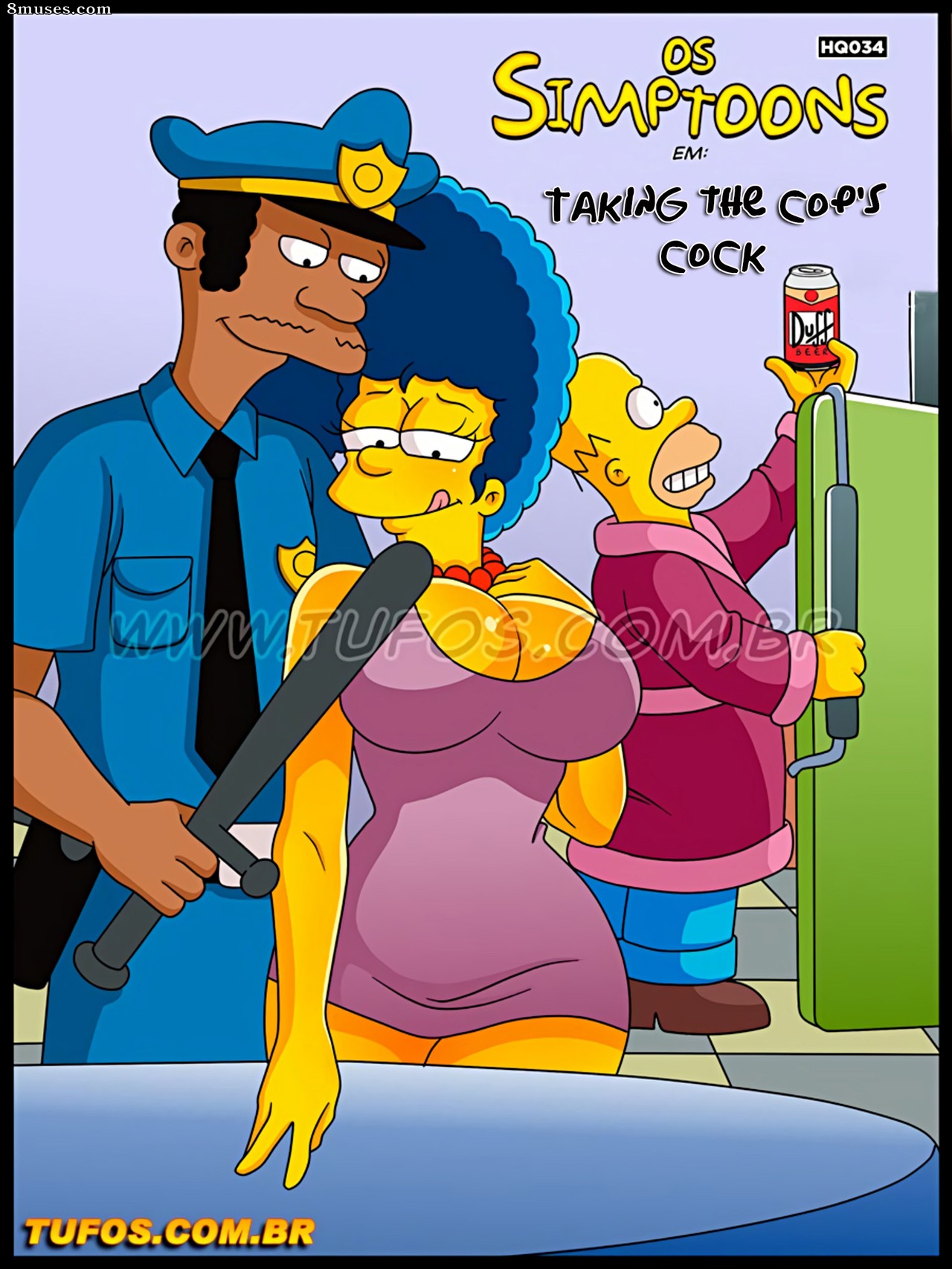 OS Simptoons - English - Issue 34 - Taking the cop's cock - Page 1