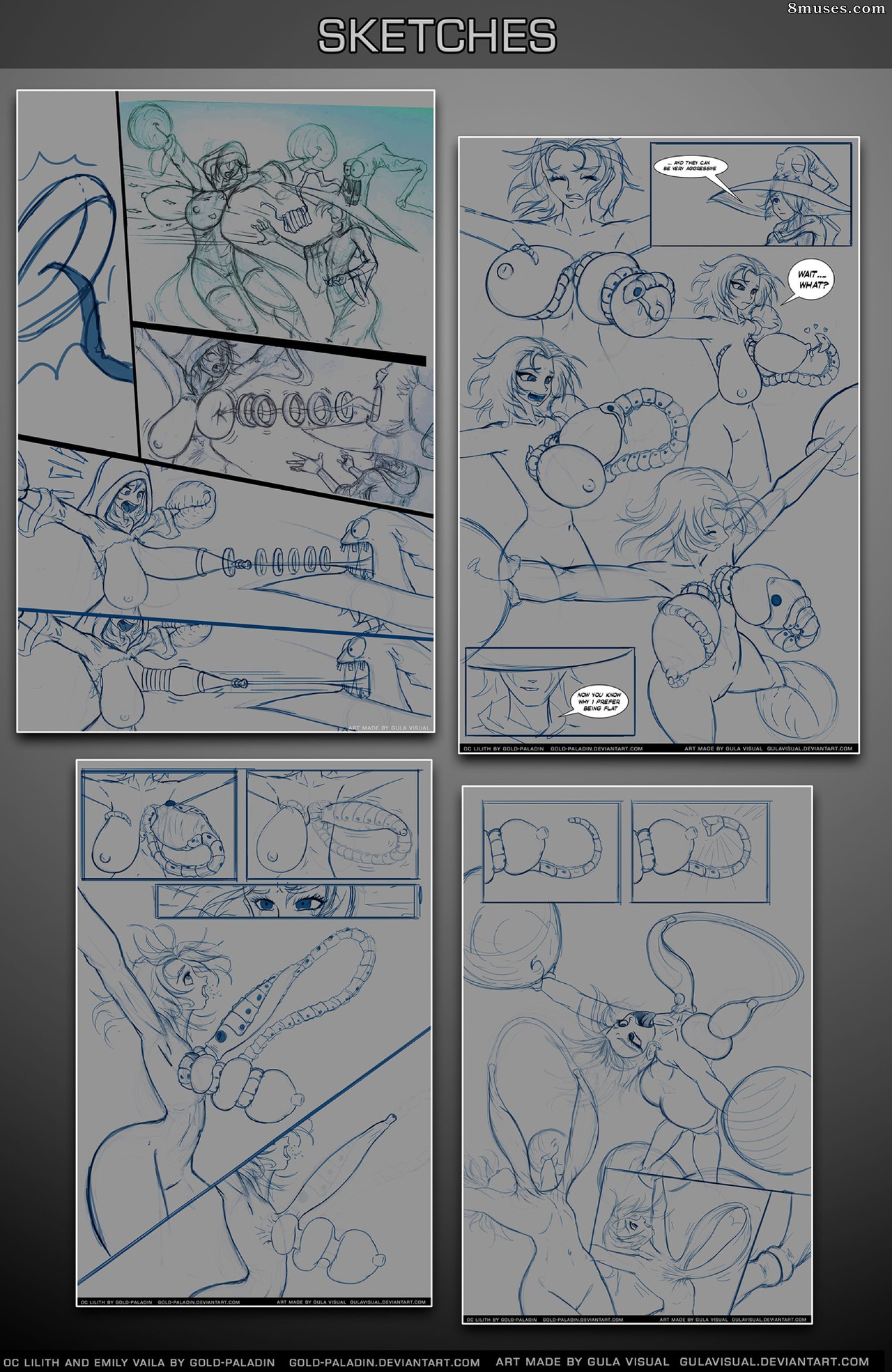 Gulavisual Comics - Sujeito de teste de Lilith - Página 19