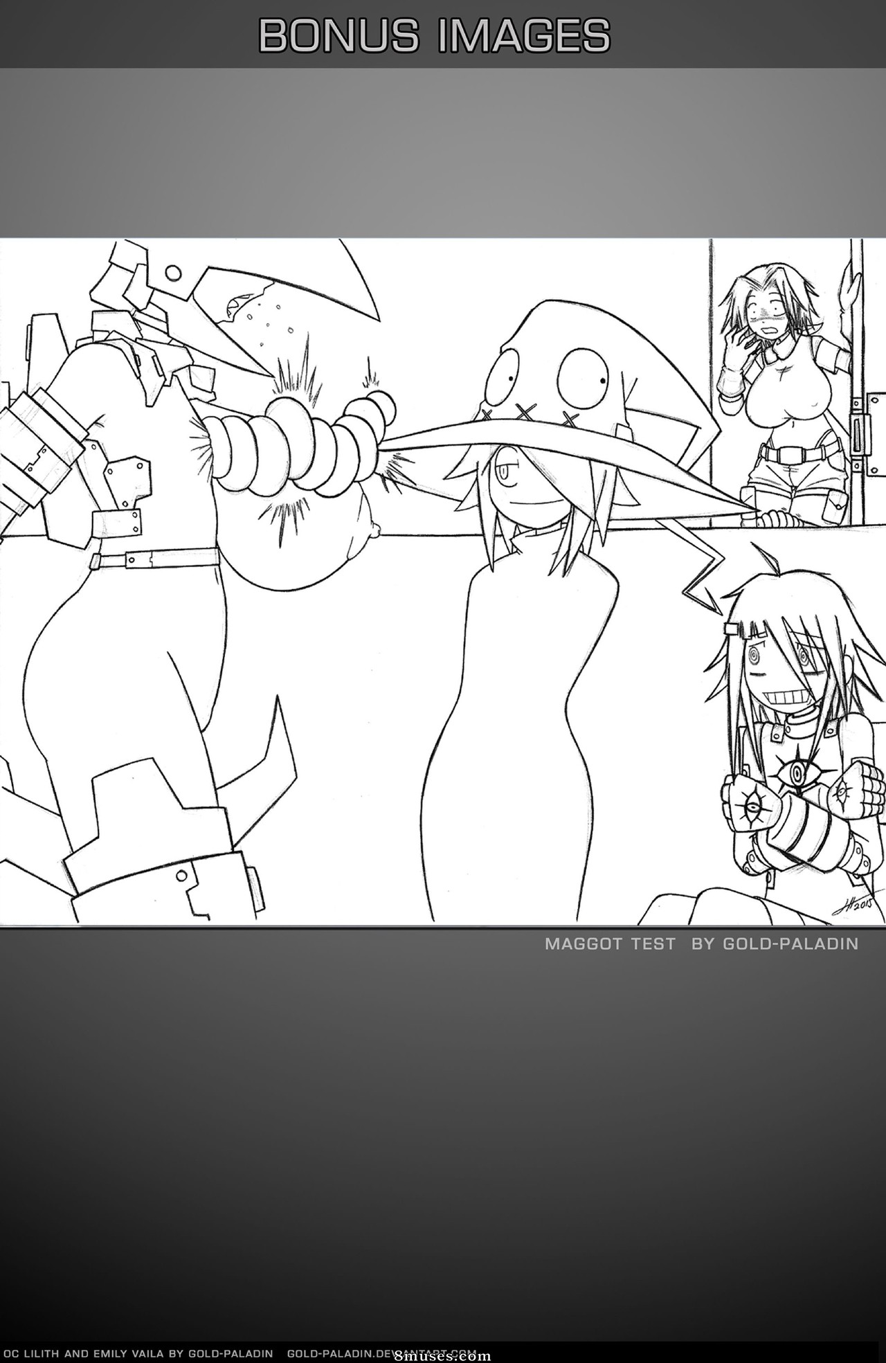 Gulavisual Comics - Sujeito de teste de Lilith - Página 22
