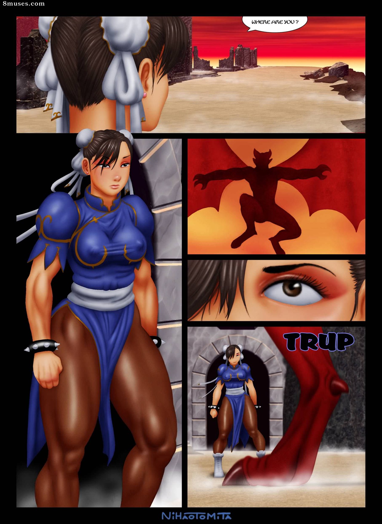 Nihaotomita Comics - The 5 Tests of Chun Li - Page 3