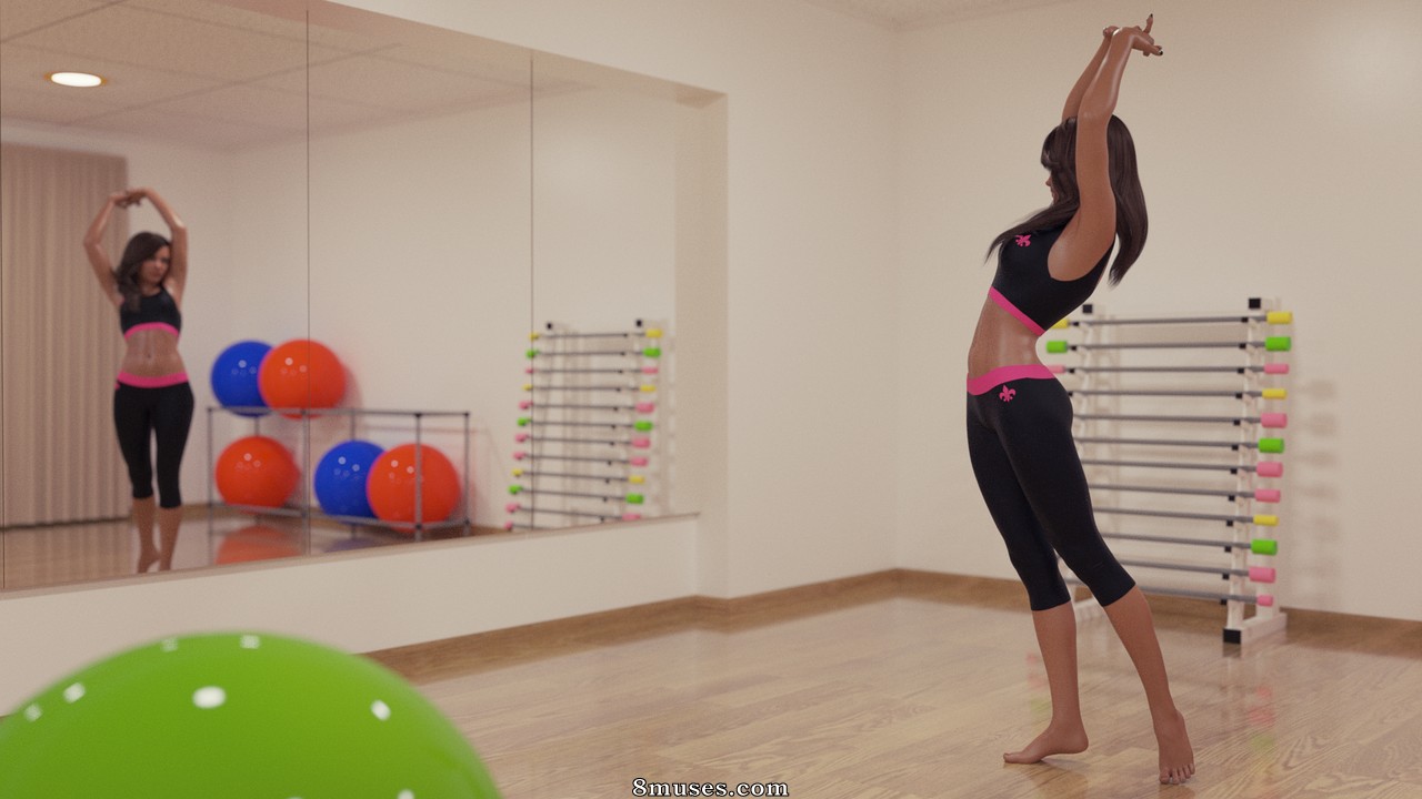 Forged3DX - Leah & Zara Sexy Gym - Page 1