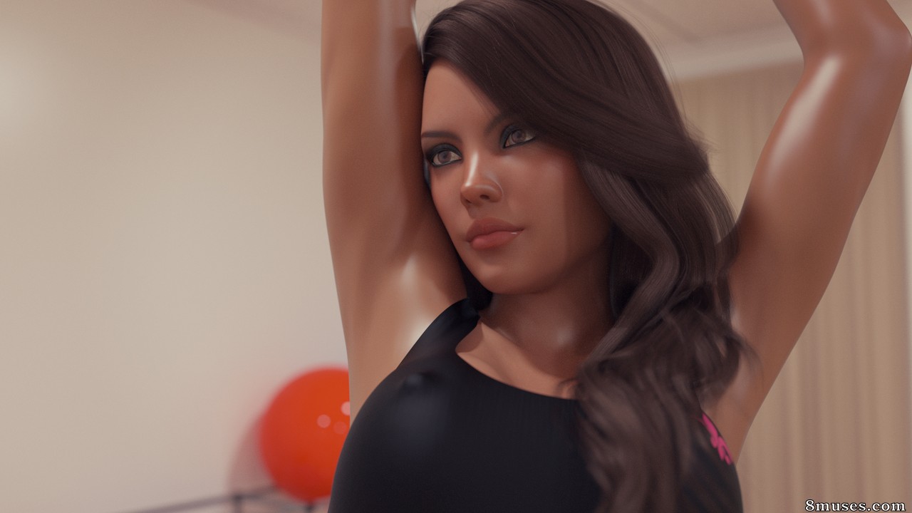 Forged3DX - Leah & Zara Sexy Gym - Page 2