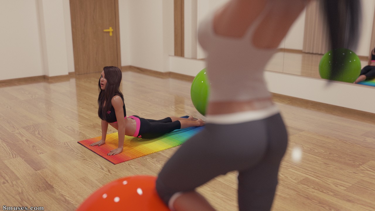 Forged3DX - Leah & Zara Sexy Gym - Page 10