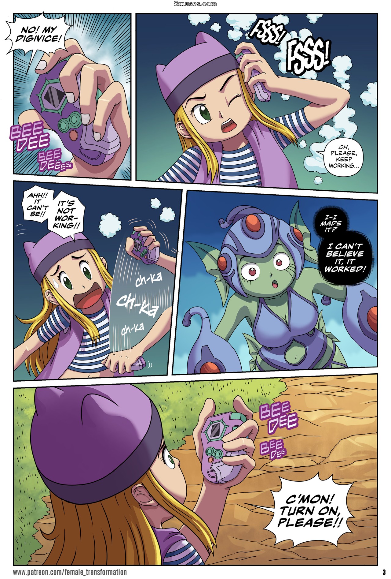 Locofuria Comics - Digi-Glitch! - Página 6