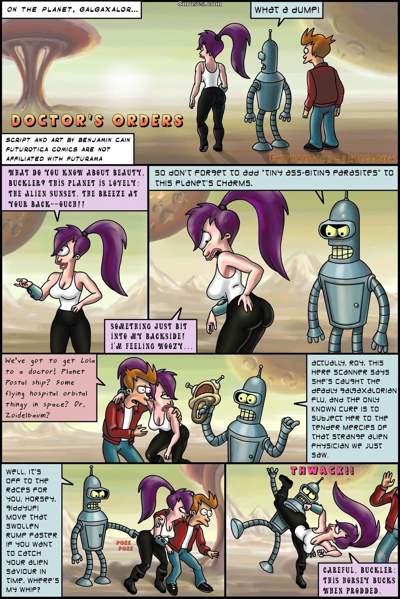 Futurama - Futurotica - Page 1