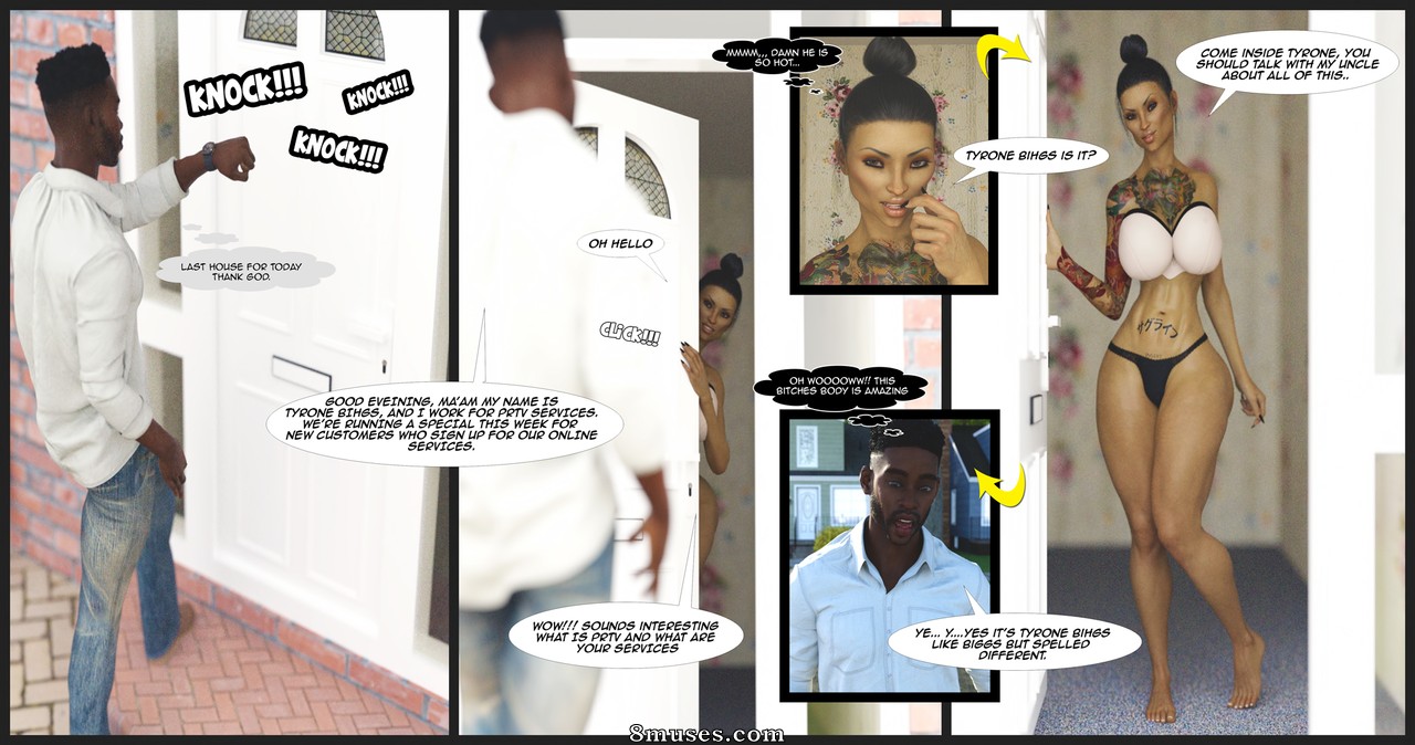 GASHOUSESUSHI ART - The Sales Pitch - Page 1