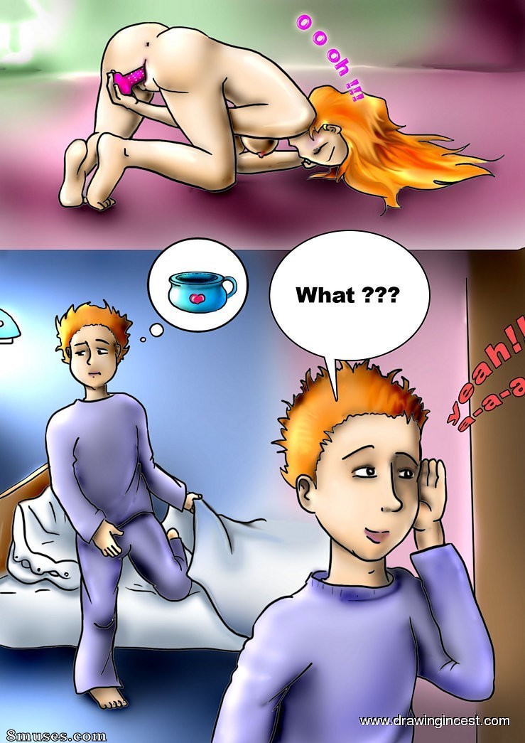2D - Mother showed her sons, how to get pleasure - Page 9