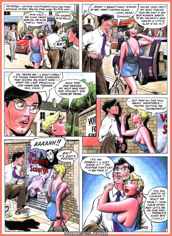 Eurotica Comics - La dame et le vampire - Page 9