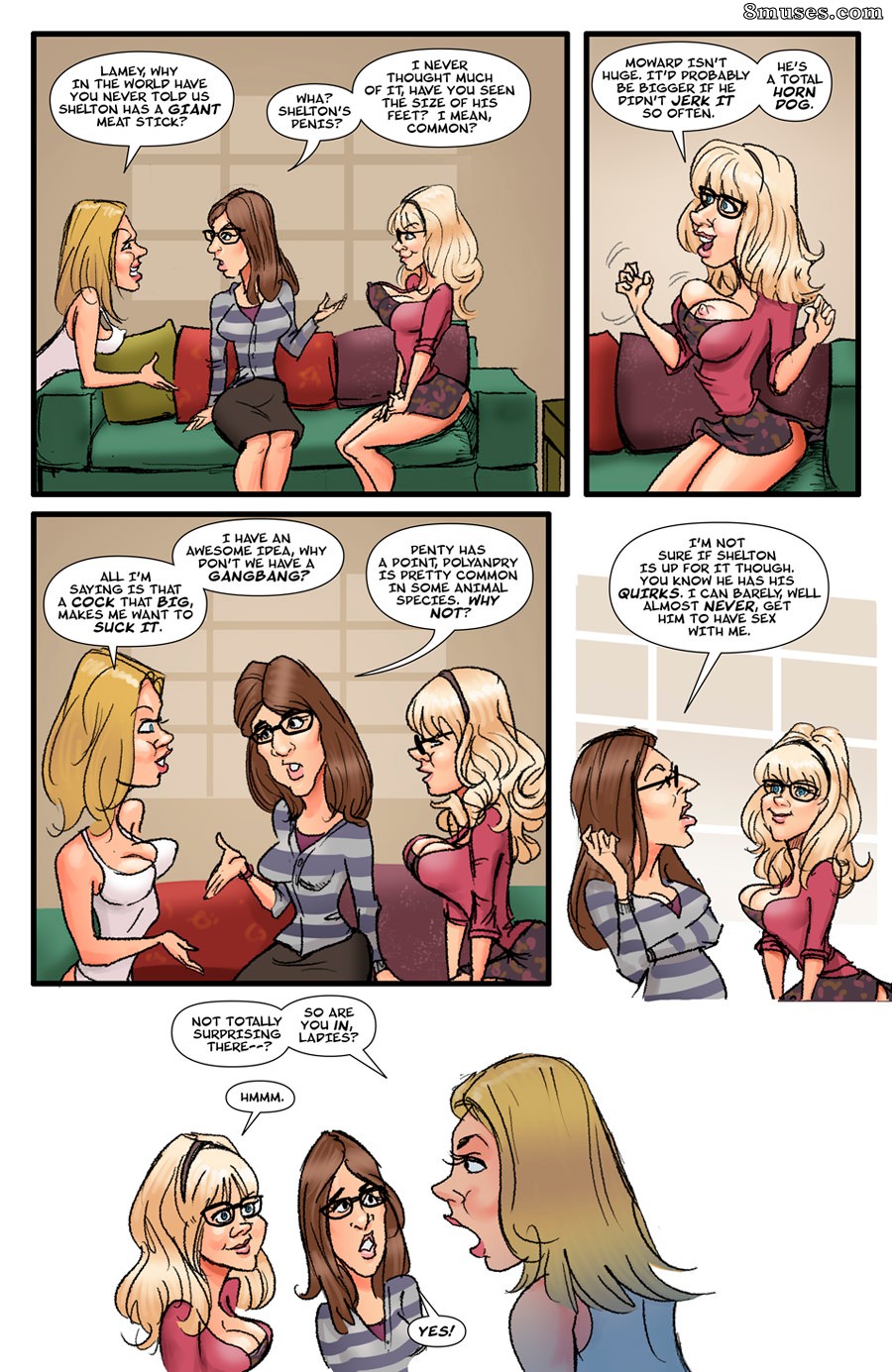 Page 3 | Dirty-Comics/The-Big-GangBang-Theory/Issue-1 | 8muses - Sex Comics